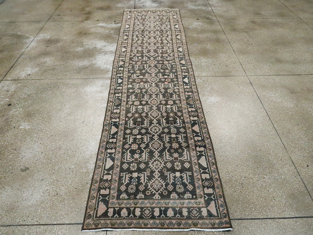Vintage Persian Malayer Runner, No.29821 - Galerie Shabab