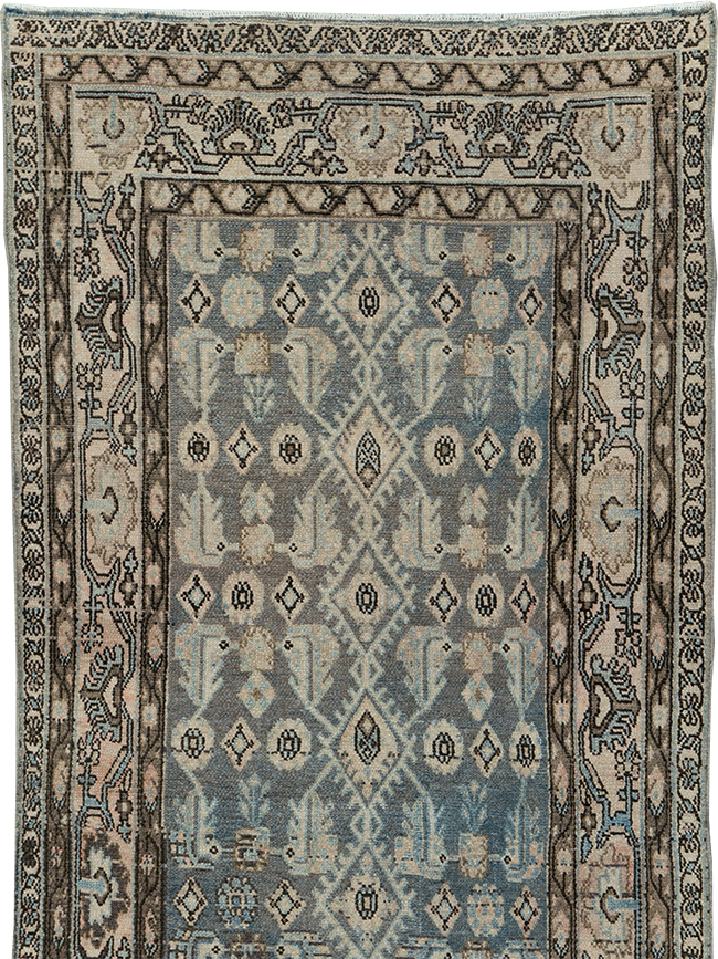 Vintage Persian Malayer Long Runner, No.29822 - Galerie Shabab