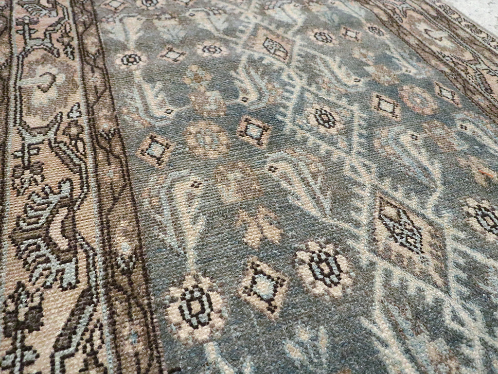 Vintage Persian Malayer Runner, No.29822 - Galerie Shabab