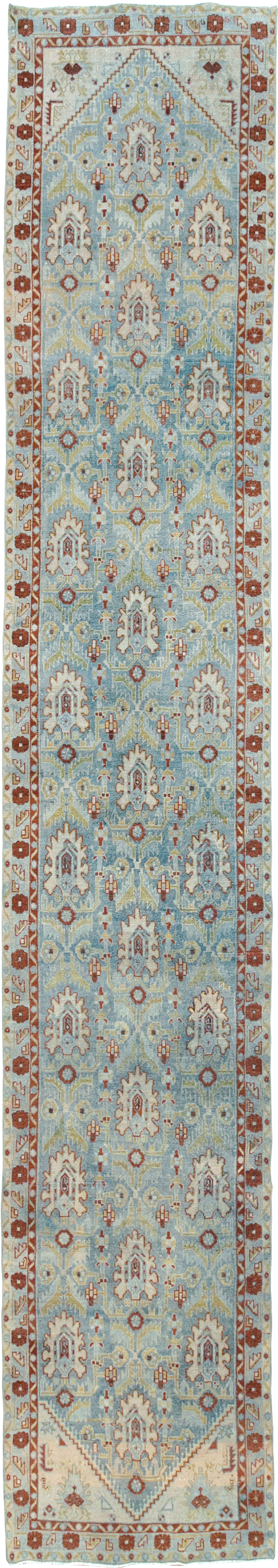 Vintage Persian Malayer Long Runner (Pair: 1 of 2), No.29824 - Galerie Shabab