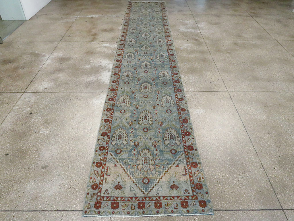 Vintage Persian Malayer Long Runner (Pair: 1 of 2), No.29824 - Galerie Shabab