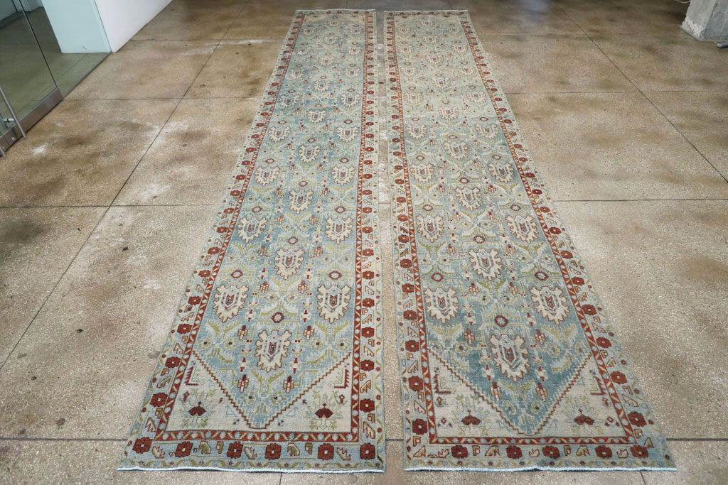 Vintage Persian Malayer Long Runner (Pair: 1 of 2), No.29824 - Galerie Shabab