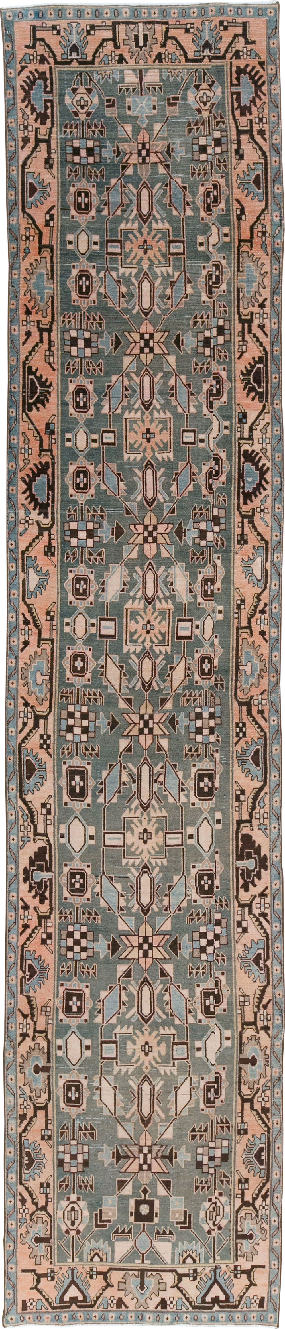 Vintage Persian Malayer Runner, No.29825 - Galerie Shabab