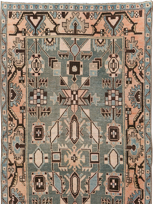 Vintage Persian Malayer Runner, No.29825 - Galerie Shabab