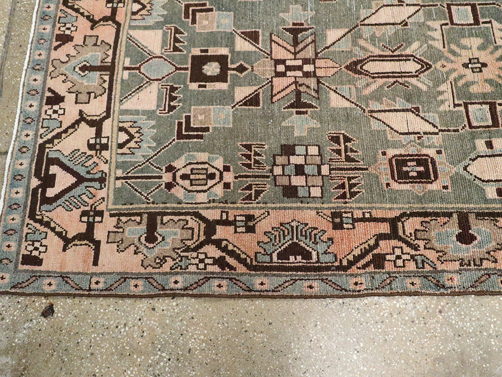 Vintage Persian Malayer Runner, No.29825 - Galerie Shabab