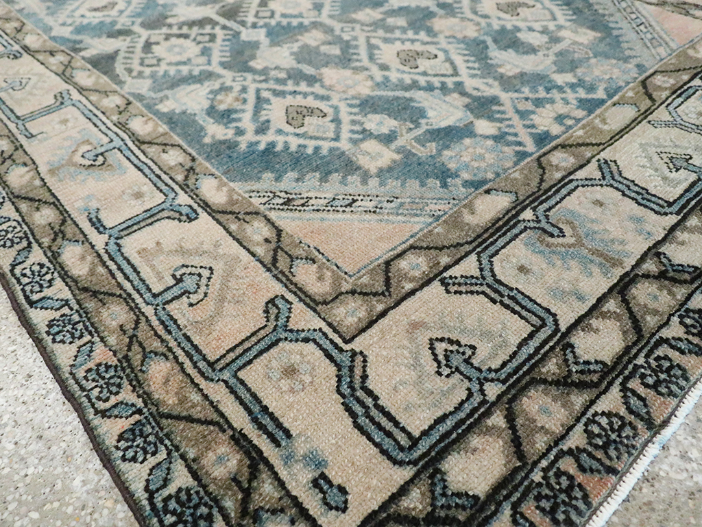 Vintage Persian Malayer Accent Rug, No.29827 - Galerie Shabab