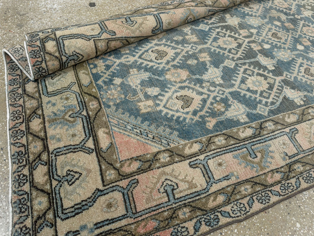 Vintage Persian Malayer Accent Rug, No.29827 - Galerie Shabab