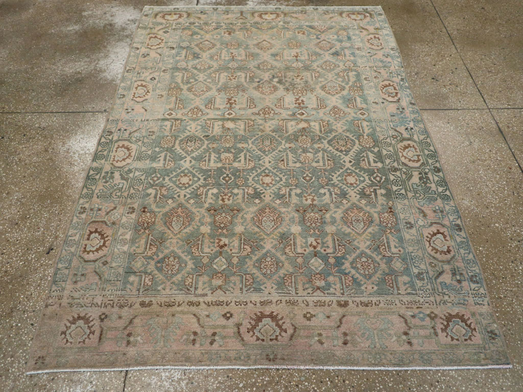 Vintage Persian Malayer Rug, No.29828 - Galerie Shabab