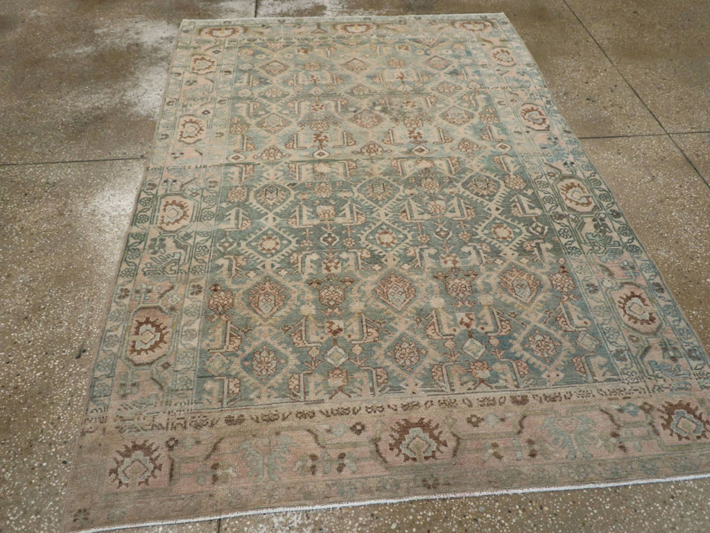 Vintage Persian Malayer Rug, No.29828 - Galerie Shabab