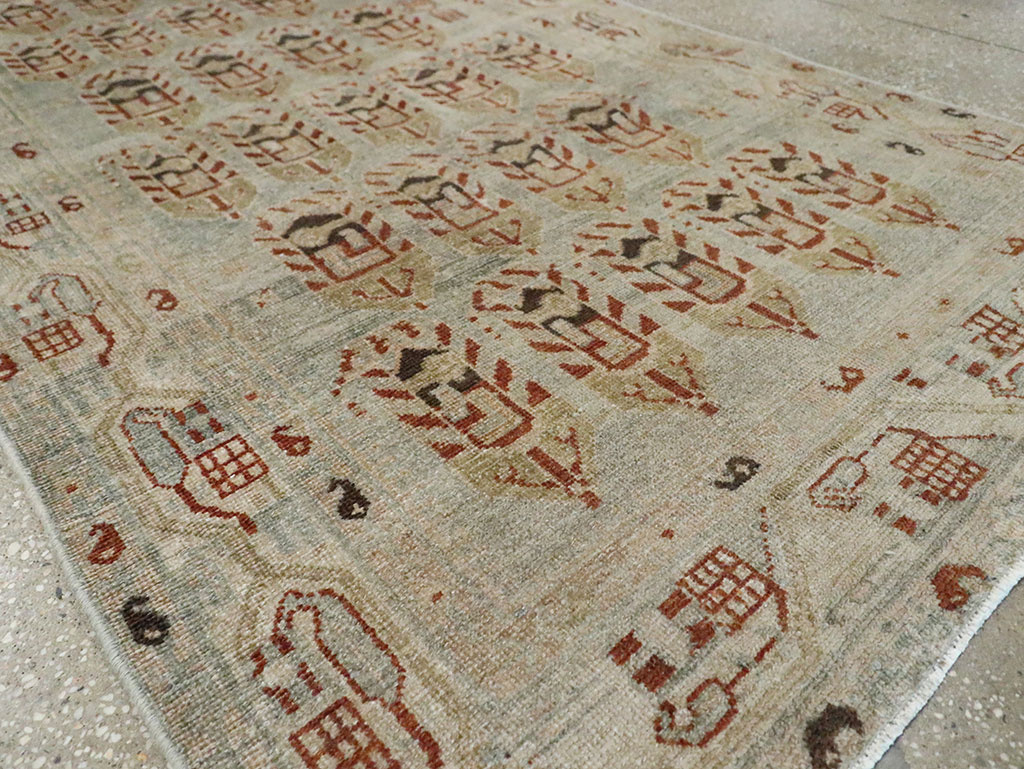 Antique Persian Malayer Runner, No.29829 - Galerie Shabab