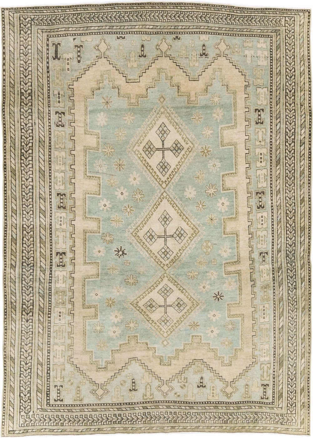 Vintage Persian Shiraz Rug, No.29831 - Galerie Shabab