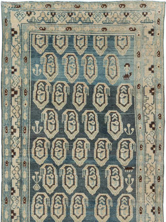 Vintage Persian Malayer Runner, No.29835 - Galerie Shabab