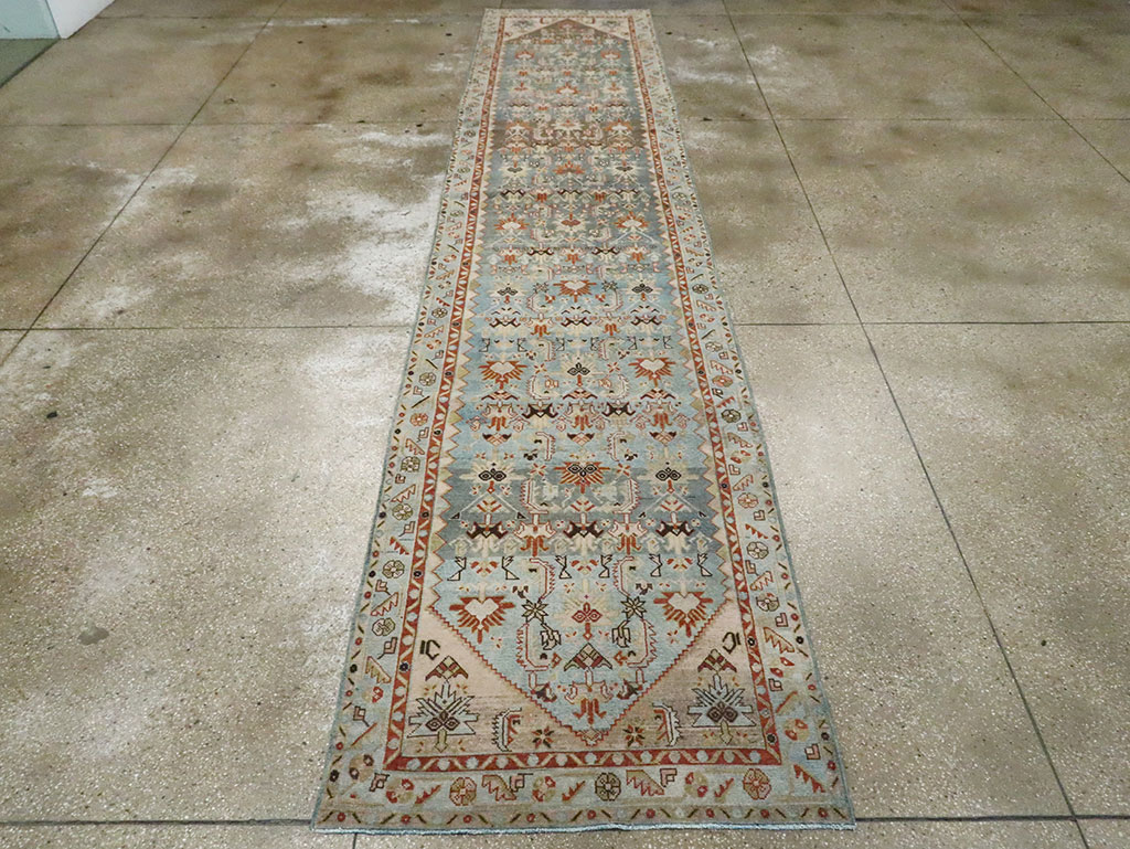 Vintage Persian Malayer Runner, No.29836 - Galerie Shabab