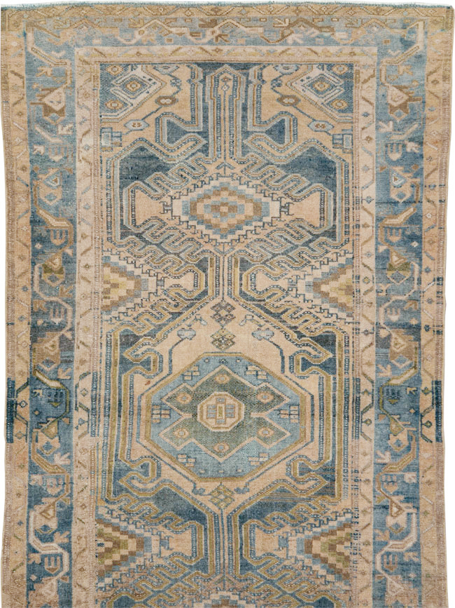 Vintage Persian Malayer Runner, No.29837 - Galerie Shabab