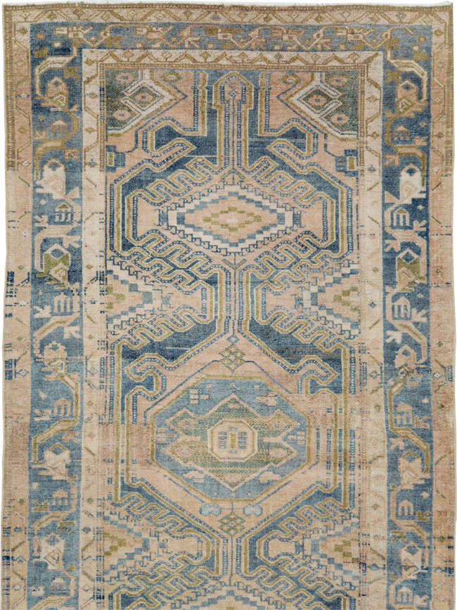 Vintage Persian Malayer Runner, No.29837 - Galerie Shabab