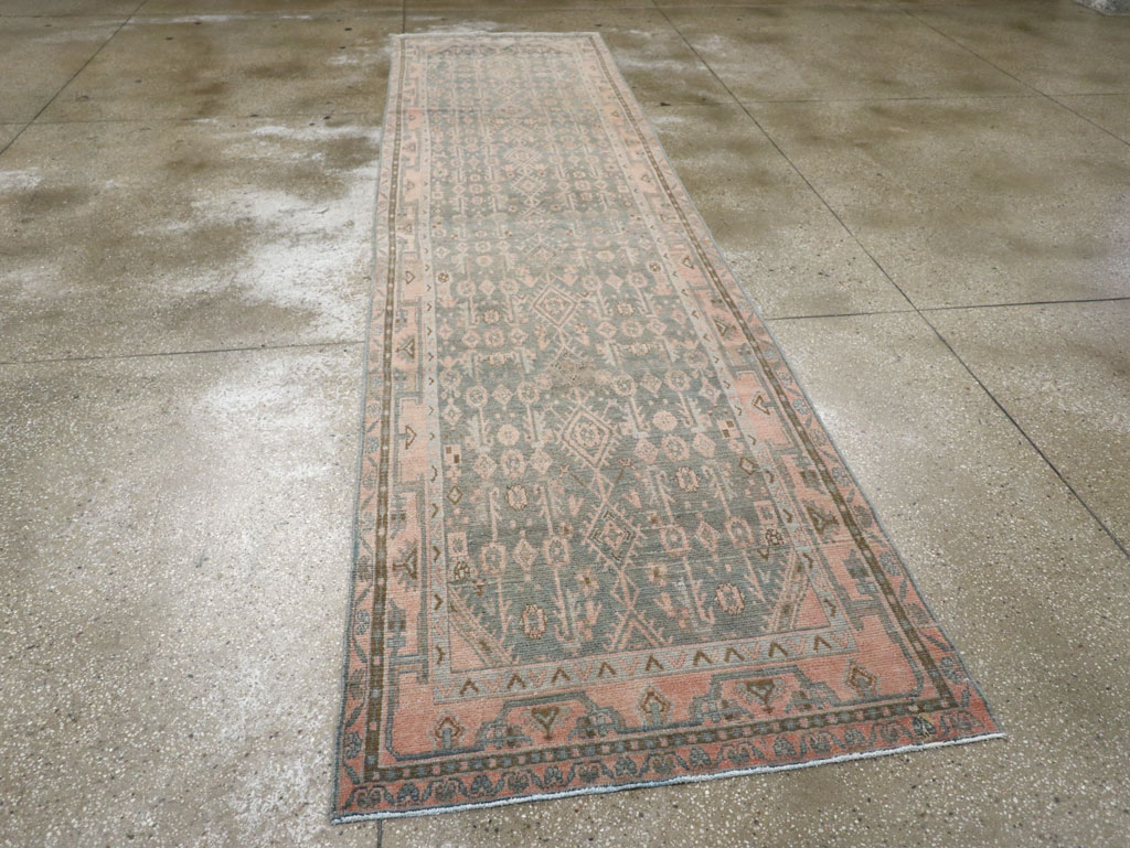 Vintage Persian Malayer Runner, No.29841 - Galerie Shabab
