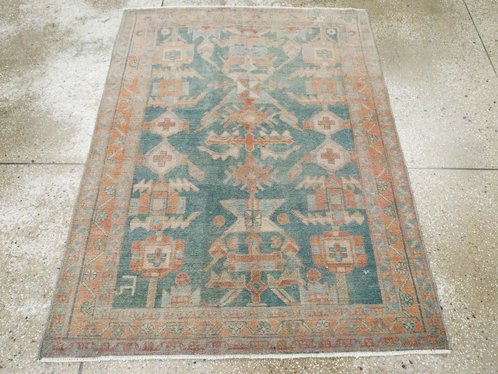 Vintage Persian Malayer Rug, No.29844 - Galerie Shabab