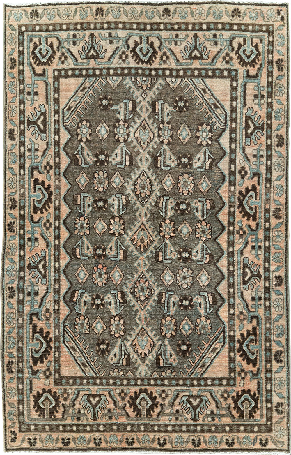 Vintage Persian Malayer Rug, No.29845 - Galerie Shabab