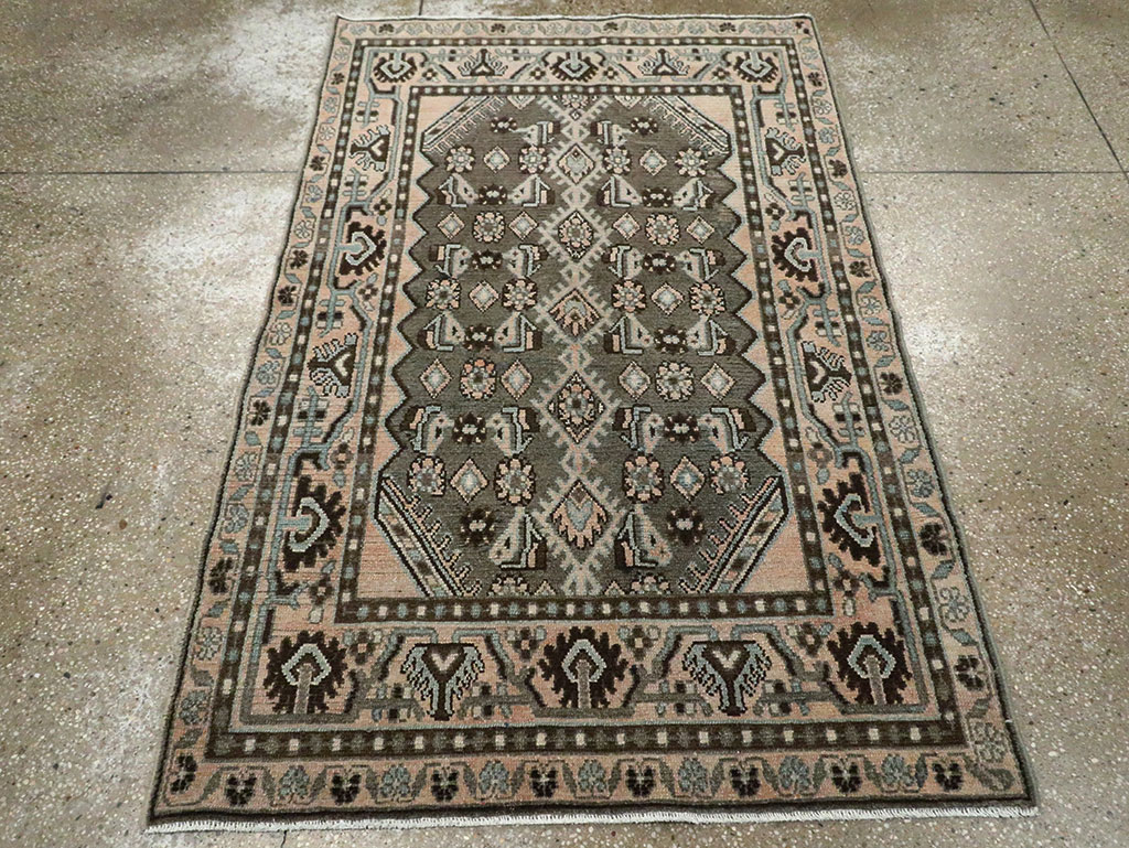 Vintage Persian Malayer Rug, No.29845 - Galerie Shabab