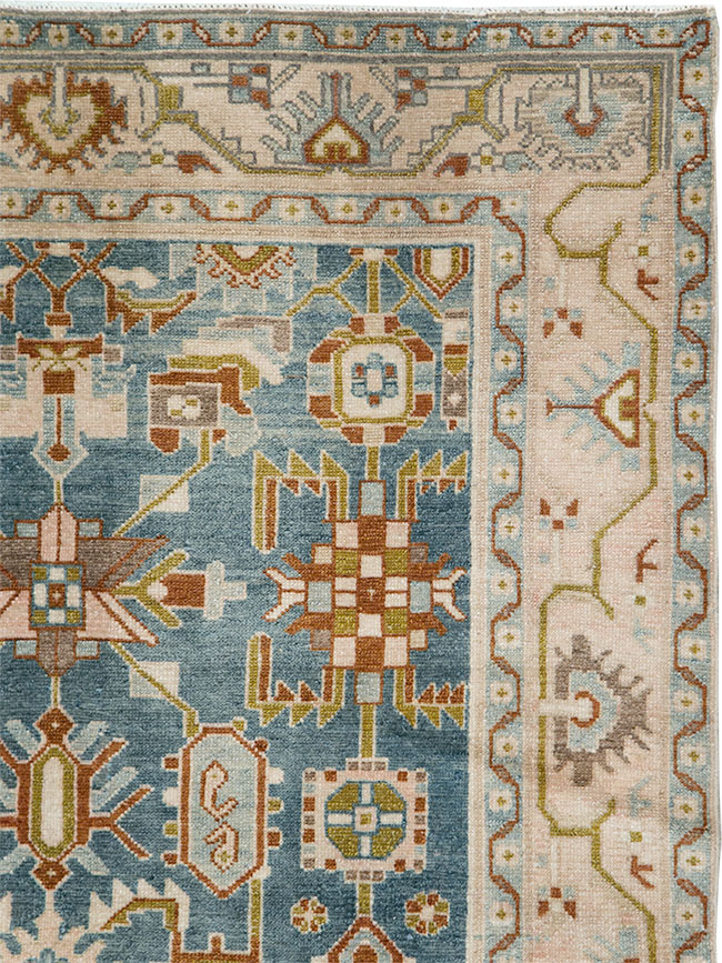 Vintage Persian Malayer Accent Rug, No.29849 - Galerie Shabab
