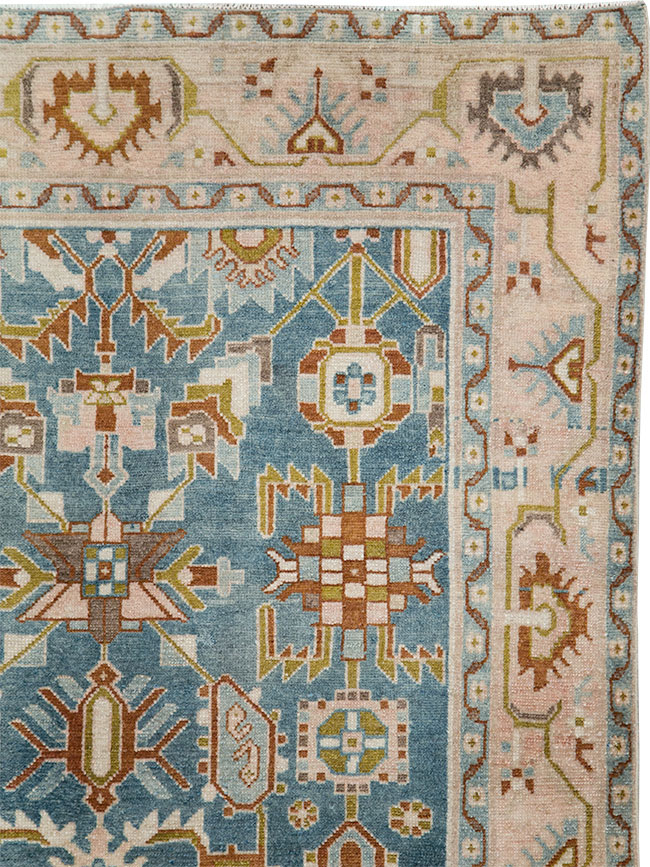 Vintage Persian Malayer Accent Rug, No.29849 - Galerie Shabab