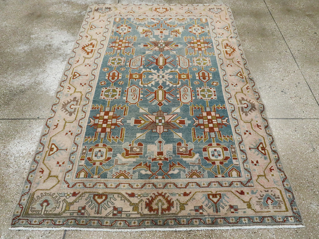 Vintage Persian Malayer Accent Rug, No.29849 - Galerie Shabab
