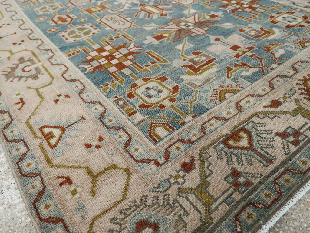 Vintage Persian Malayer Accent Rug, No.29849 - Galerie Shabab