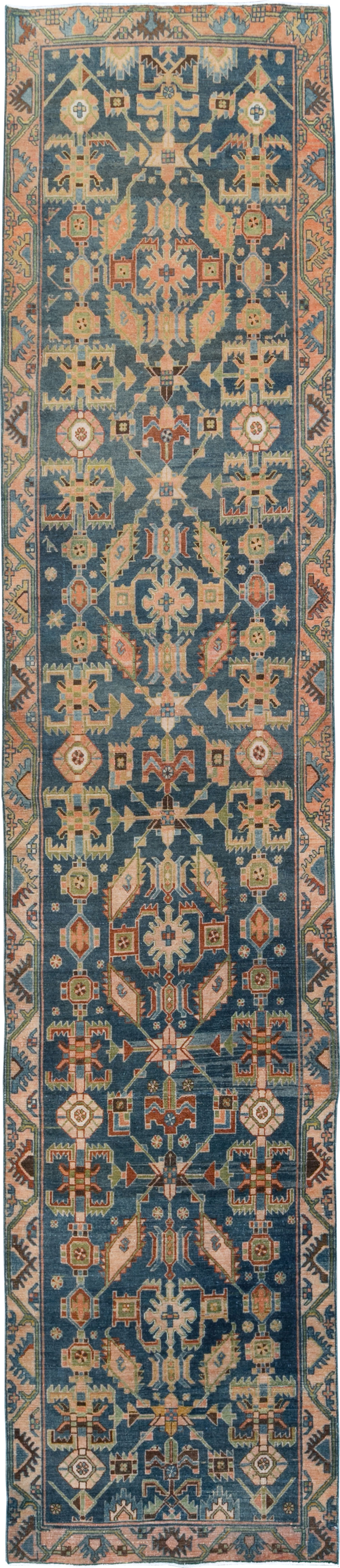 Vintage Persian Malayer Long Runner, No.29854 - Galerie Shabab