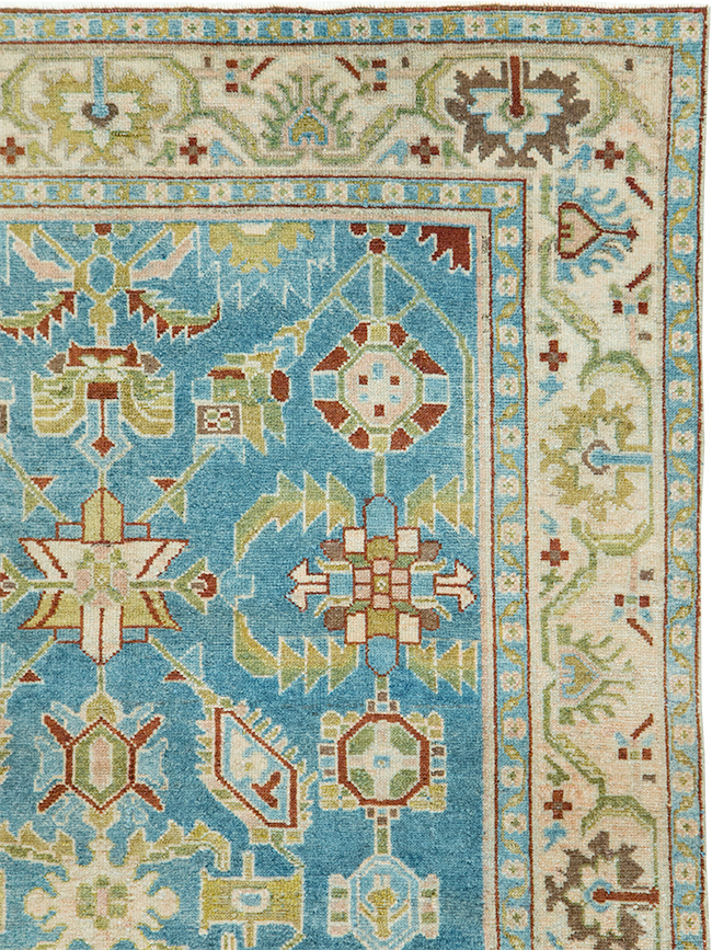 Vintage Persian Malayer Accent Rug, No.29860 - Galerie Shabab
