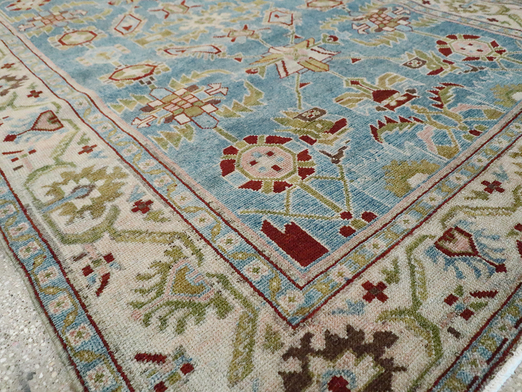 Vintage Persian Malayer Accent Rug, No.29860 - Galerie Shabab
