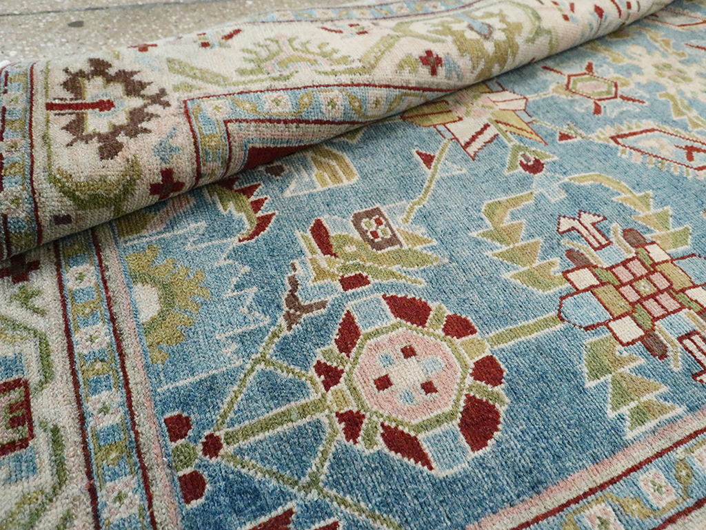 Vintage Persian Malayer Accent Rug, No.29860 - Galerie Shabab