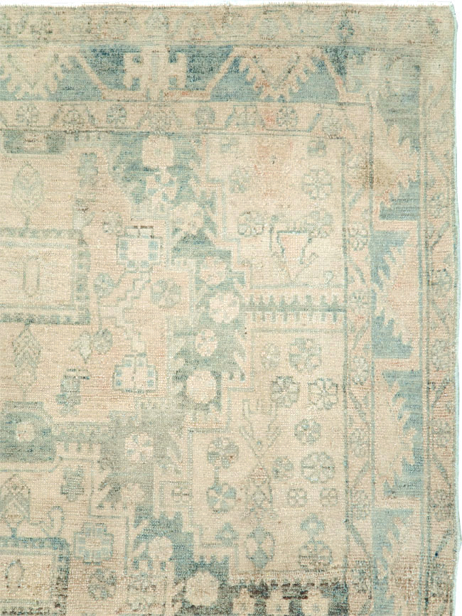 Vintage Persian Malayer Accent Rug, No.29861 - Galerie Shabab