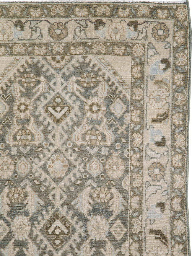 Vintage Persian Malayer Small Runner, No.29862 - Galerie Shabab