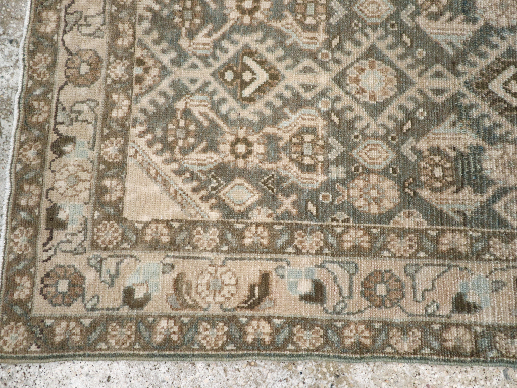 Vintage Persian Malayer Small Runner, No.29862 - Galerie Shabab