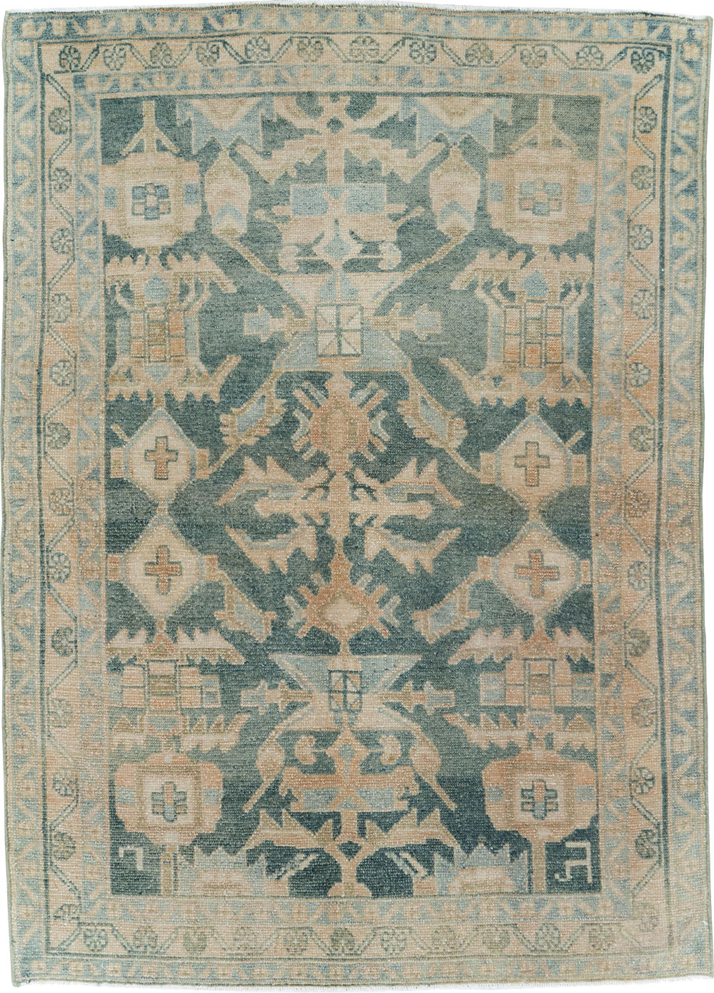 Vintage Persian Malayer Rug, No.29863 - Galerie Shabab