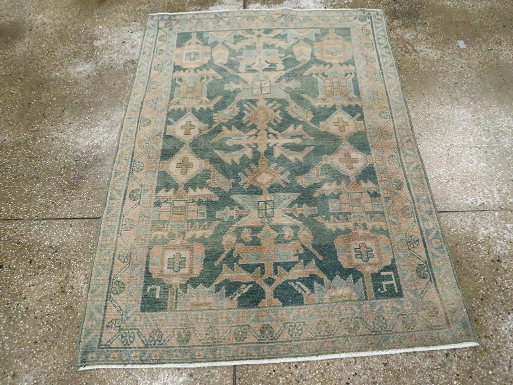 Vintage Persian Malayer Rug, No.29863 - Galerie Shabab