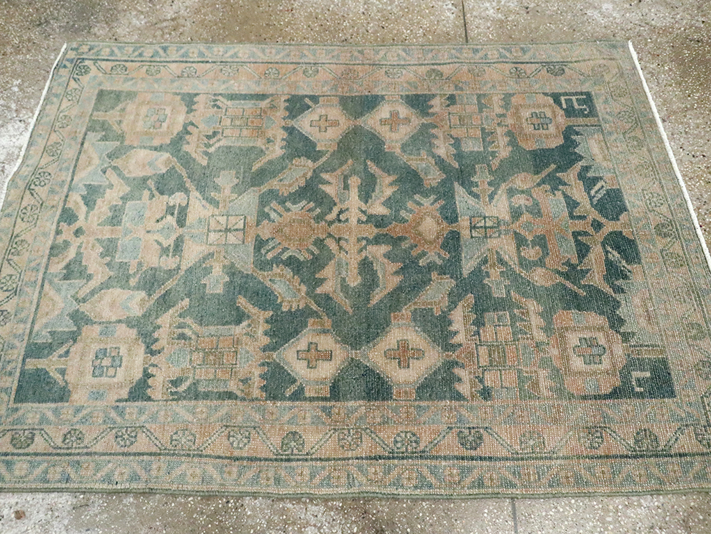 Vintage Persian Malayer Rug, No.29863 - Galerie Shabab