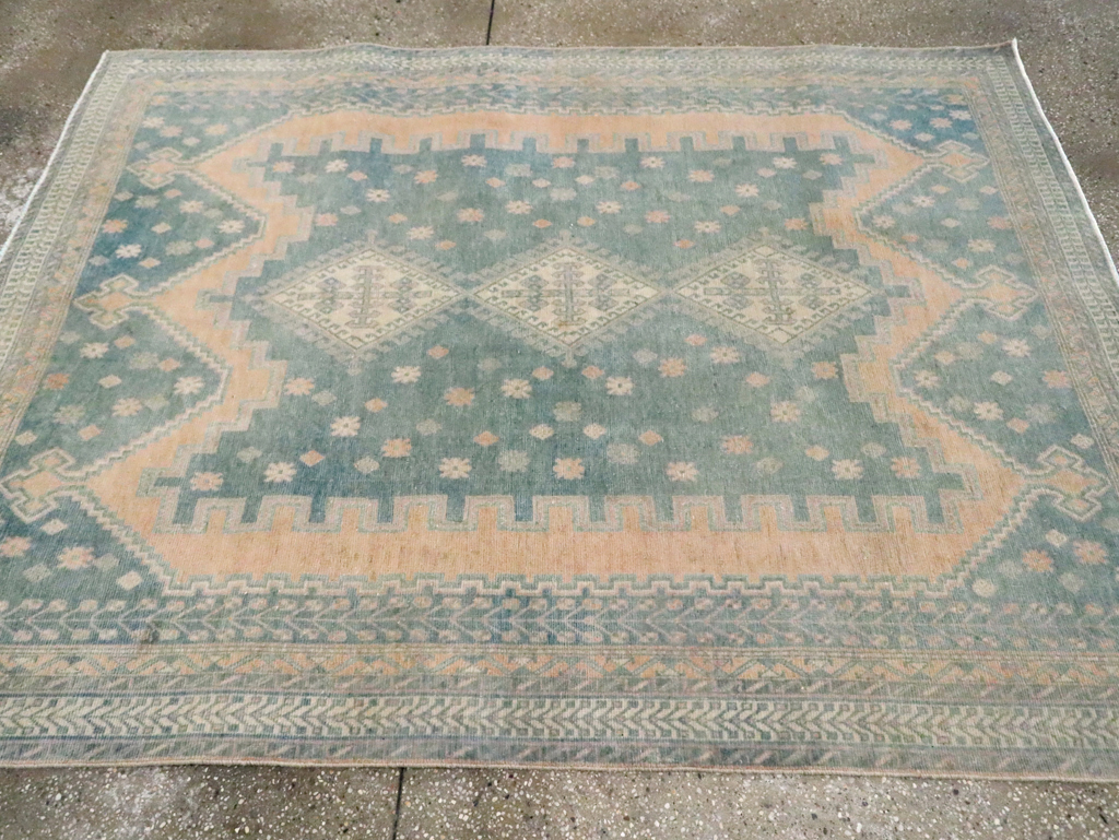 Vintage Persian Afshar Tribal Accent Rug, No.29864 - Galerie Shabab