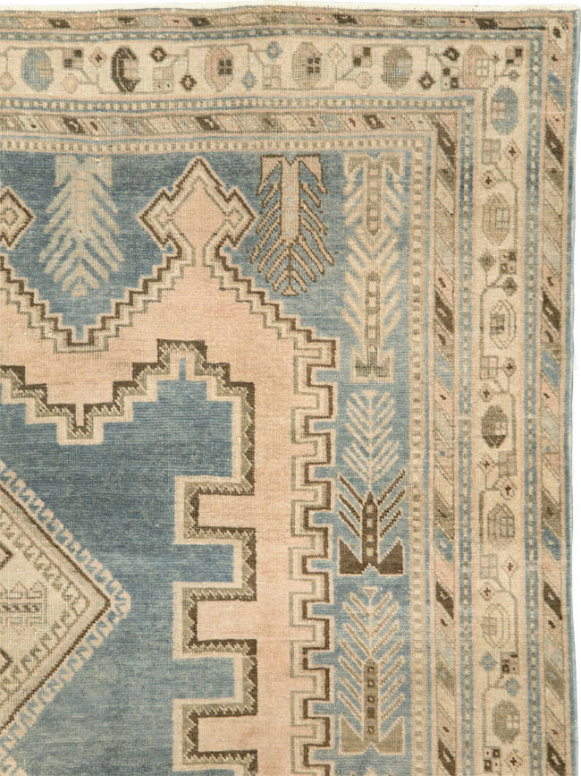 Vintage Persian Afshar Accent Rug, No.29871 - Galerie Shabab