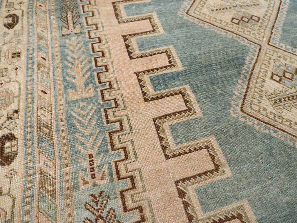 Vintage Persian Afshar Accent Rug, No.29871 - Galerie Shabab