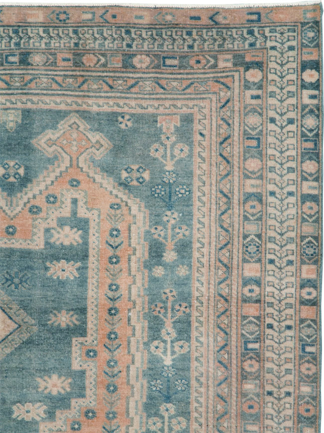 Vintage Persian Afshar Tribal Accent Rug, No.29874 - Galerie Shabab