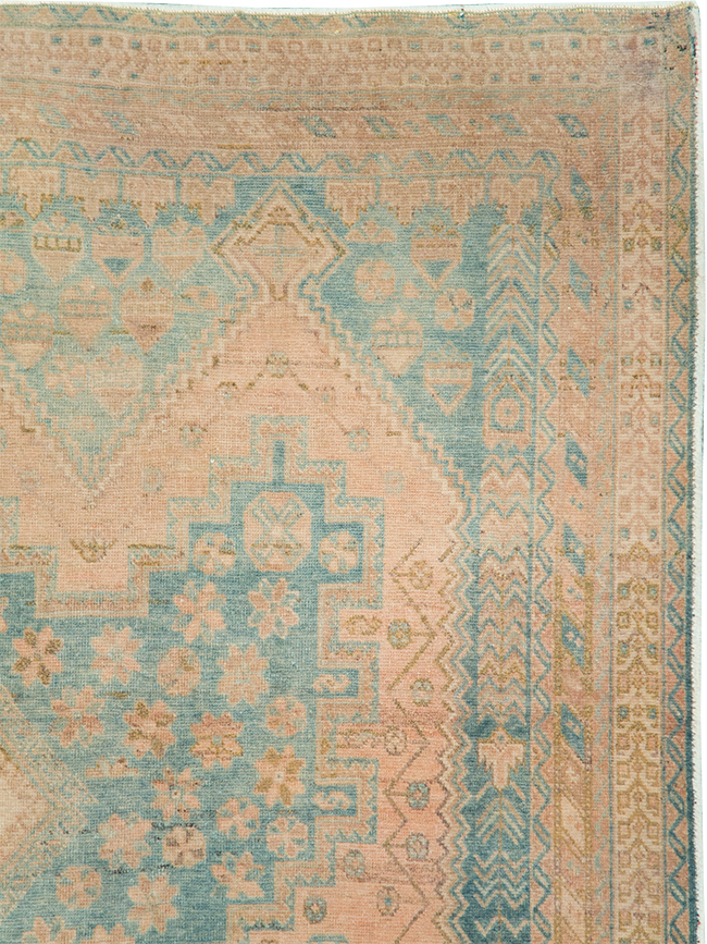 Vintage Persian Afshar Accent Rug, No.29875 - Galerie Shabab