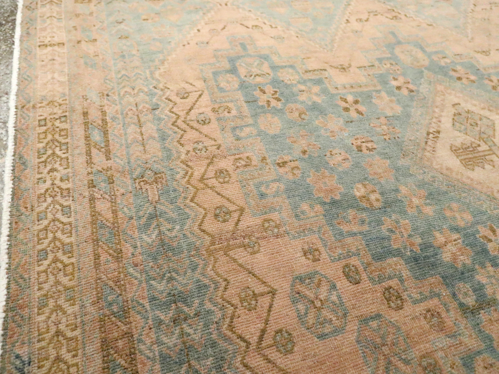 Vintage Persian Afshar Accent Rug, No.29875 - Galerie Shabab