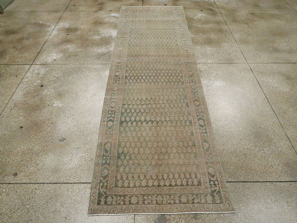 Vintage Persian Malayer Runner, No.29879 - Galerie Shabab