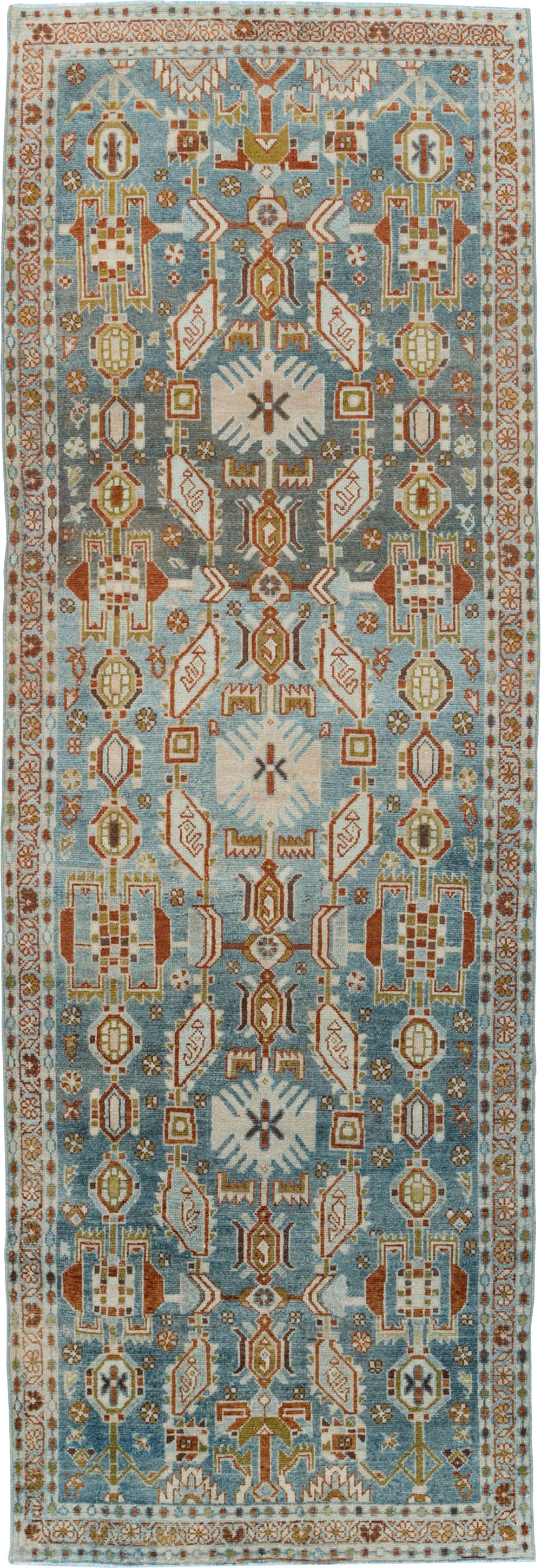 Vintage Persian Malayer Runner, No.29880 - Galerie Shabab