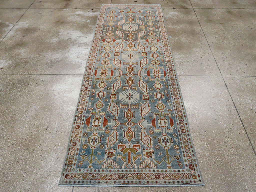 Vintage Persian Malayer Runner, No.29880 - Galerie Shabab