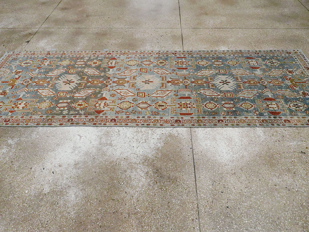 Vintage Persian Malayer Runner, No.29880 - Galerie Shabab