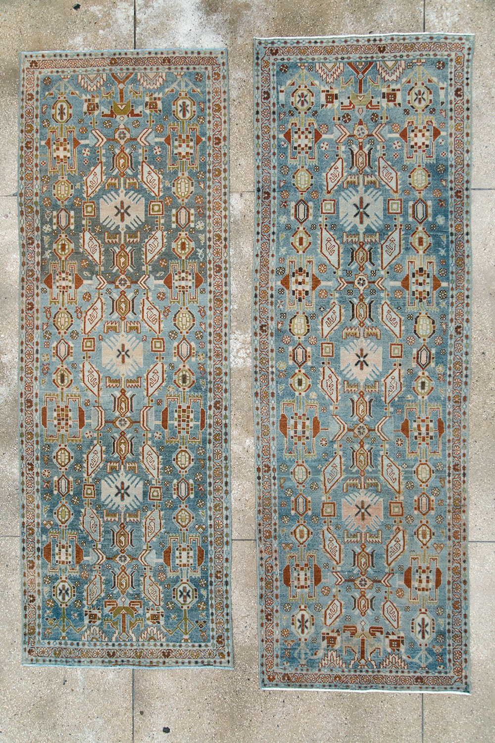 Vintage Persian Malayer Runner, No.29880 - Galerie Shabab
