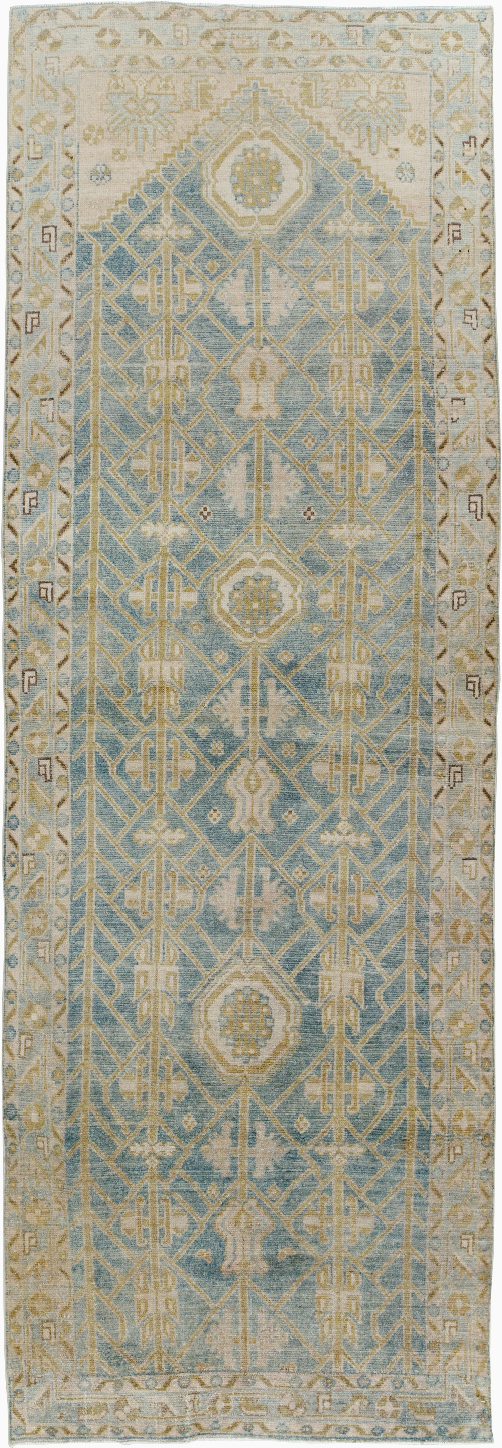 Vintage Persian Malayer Runner, No.29882 - Galerie Shabab