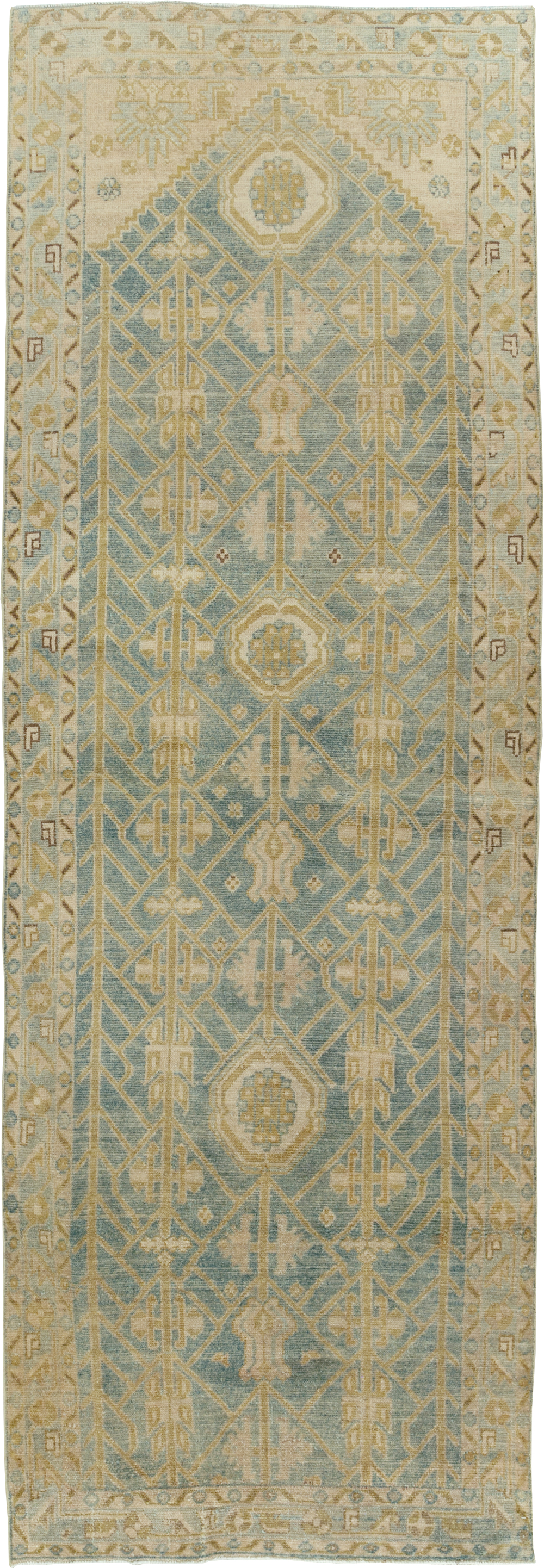 Vintage Persian Malayer Runner, No.29882 - Galerie Shabab
